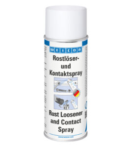 Rust Loosener and Contact Spray
creep and care oil with 6-fold function