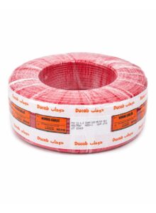 Ducab Single Core Copper Wiring Cable, PVC 4.0SQMM Insulated Electrical Wire Roll 100Meter, 450/750V Building