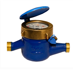 Fedrel 3/4'' (20mm) Multi - Jet Water Mater (Brass Cover) FM-104
