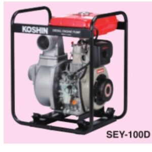 KOSHIN YANMAR 4” DIESEL WATER PUMP SEY-100D