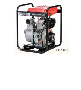KOSHIN YANMAR DIESEL WATER PUMPS SEY-80D