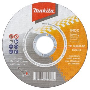 Cut-off wheel 115 x 1,2 x 22,23 mm, WA60T