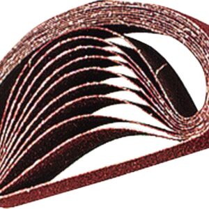 Sanding belt 30 x 533 mm, 40G, 5 pcs