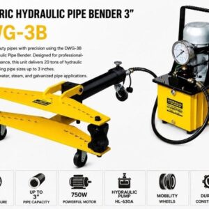 3" Electric Hydraulic Pipe Bender Model: DWG-3B