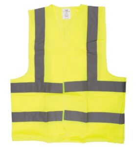 SAFETY JACKET GREEN FABRIC TYPE XXL