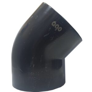 AQO PVC HP ELBOW ¾" 45°
