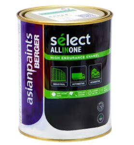BERGER PAINT ENAMEL WHITE GLN