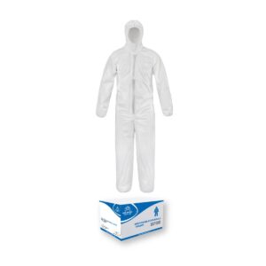 Disposable Coverall with Hood, 30/40/60 GSM
