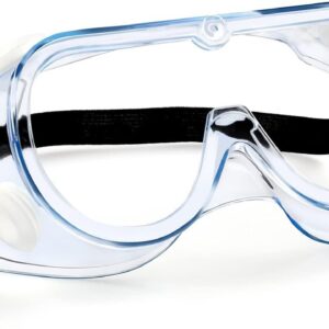 PC Safety Goggles, Clear / Black