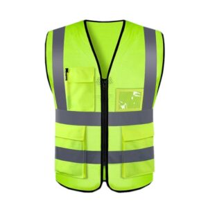 Hi-Vis Breathable Mesh Reflective Safety Vest