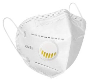 KN95 Anti Dust Face Mask, White
