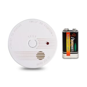 Smoke Alarm with Extra Battery, BS EN 14604
