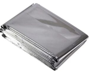 Heat Resistant Aluminium Fire Blanket, 2 x 2 m