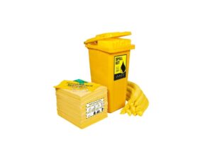 Chemical Spill Kit, 120 Litre Wheelie Bin
