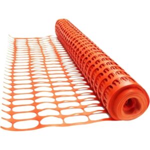 Heavy Duty Fencing Barrier Mesh, Orange, 50 m