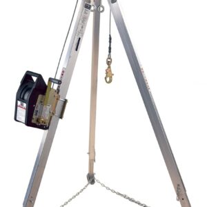 EyeveX ETP-9000 Confined Space Tripod with EWN-9001 Rescue Winch, 500 kg